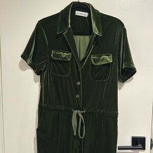 Rachel Antonoff green jumpsuit